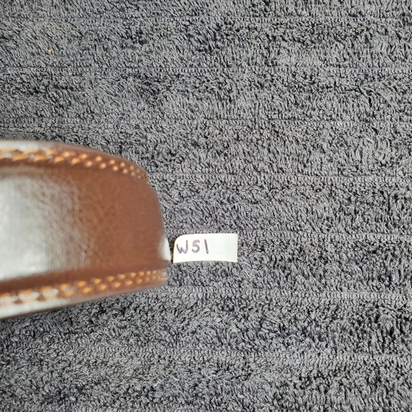 Men's Leather Belt | Size: 58 | Color: Brown | 1-Sided | SKU: W-51 | RRR Belts - Picture 4 of 4